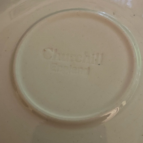 Beautiful Churchill Willow Pattern Teacup and saucer - Picture 7 of 7